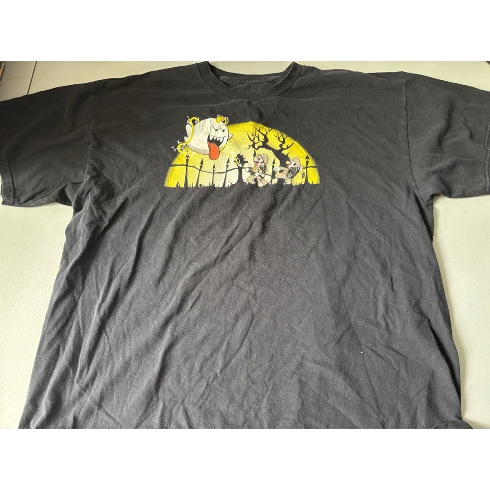 Luigi Mario Bros Boo Ghost Luigi's Mansion TShirt XL Ghostbusters Nintendo